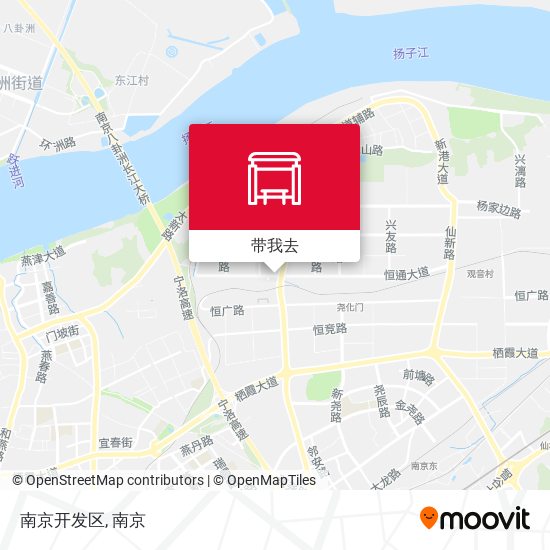 南京开发区地图