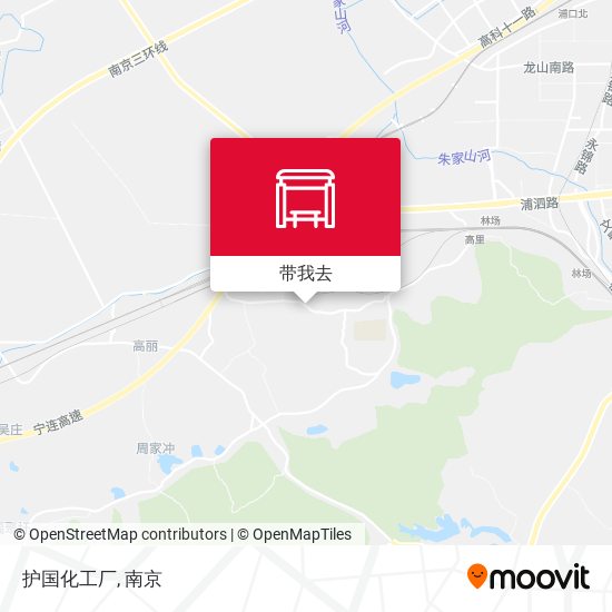 护国化工厂地图