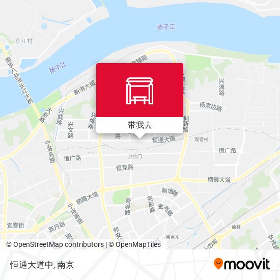 恒通大道中地图