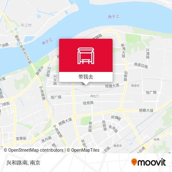 兴和路南地图