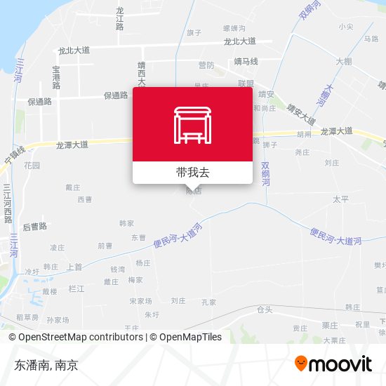 东潘南地图