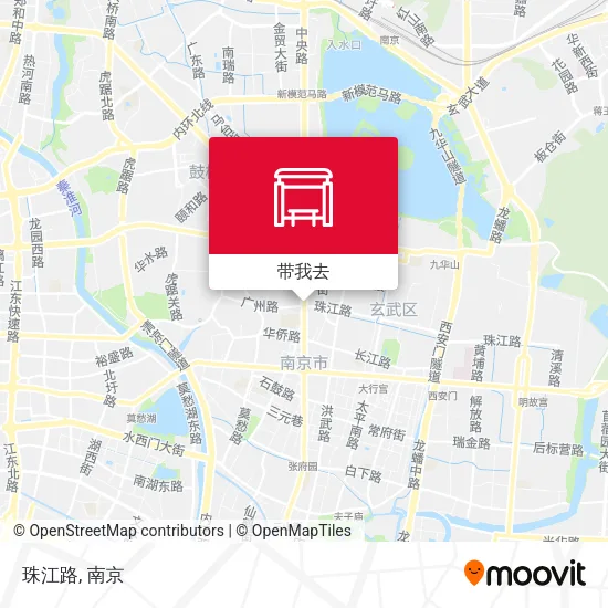 珠江路地图