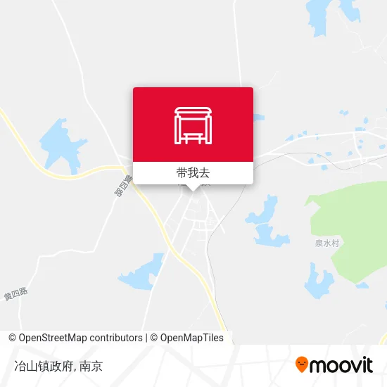 冶山镇政府地图