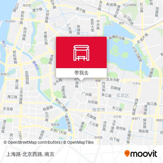 上海路·北京西路地图