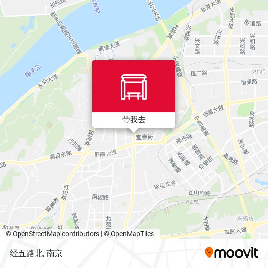 经五路北地图