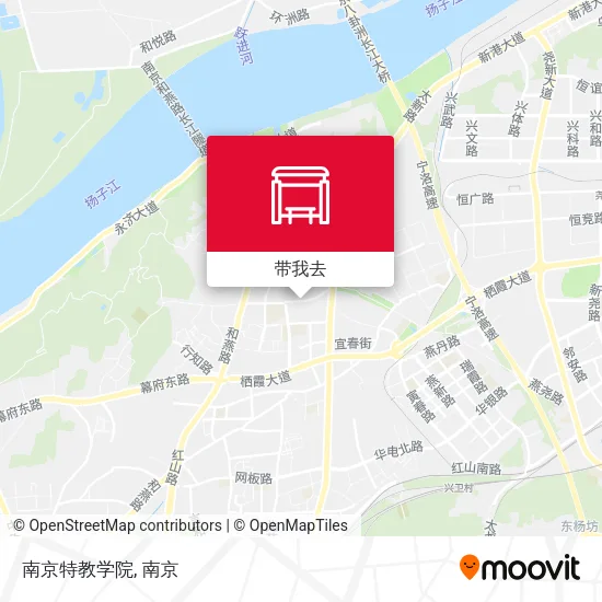 南京特教学院地图