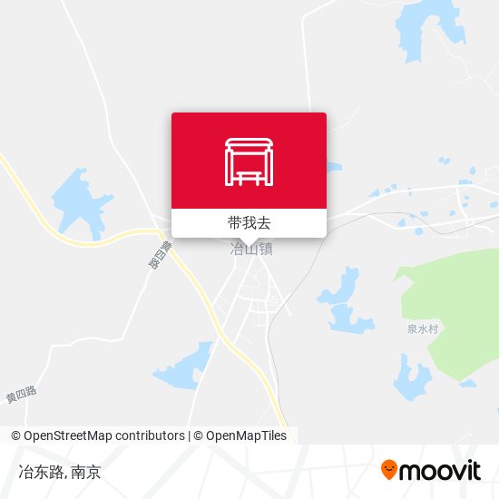 冶东路地图