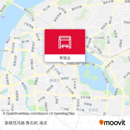 新模范马路·青石村地图