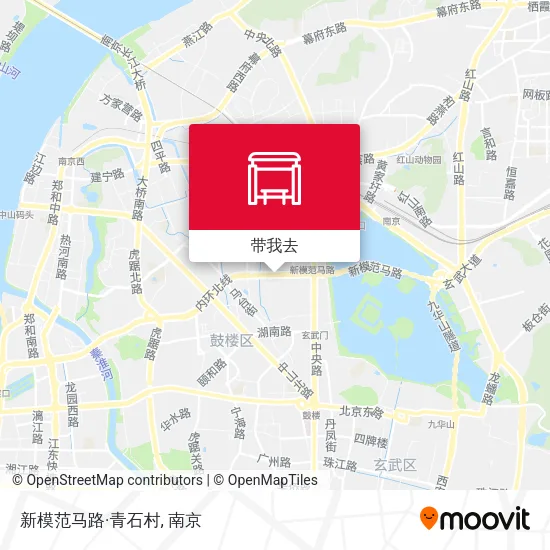 新模范马路·青石村地图