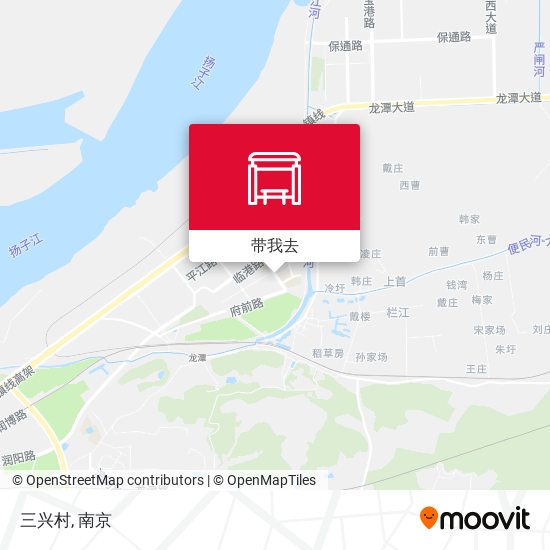 三兴村地图