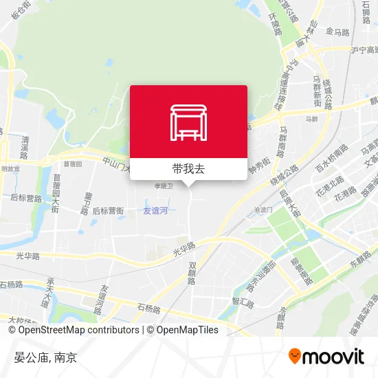 晏公庙地图