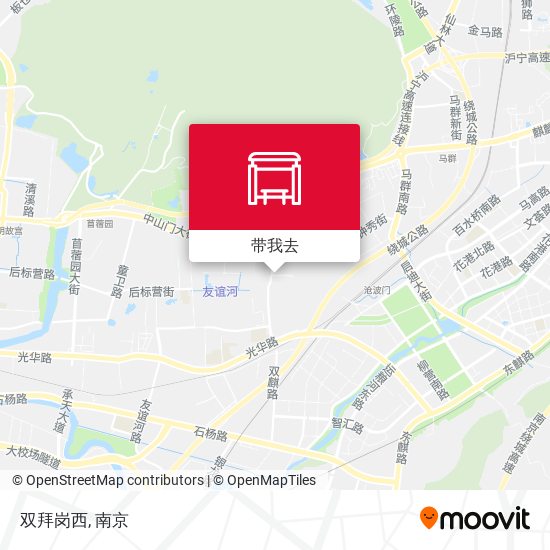 双拜岗西地图