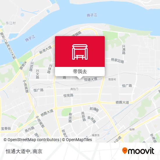 恒通大道中地图