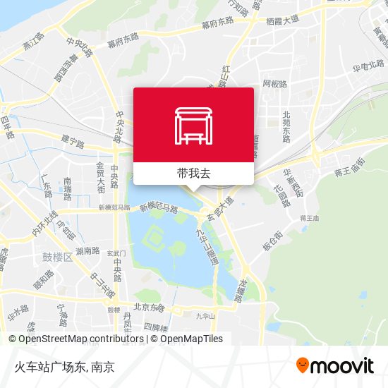 火车站广场东地图