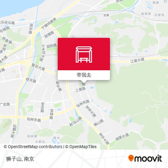 狮子山地图