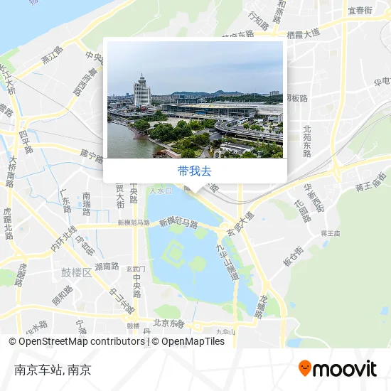 南京车站地图