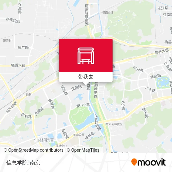 信息学院地图