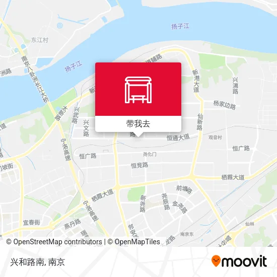 兴和路南地图