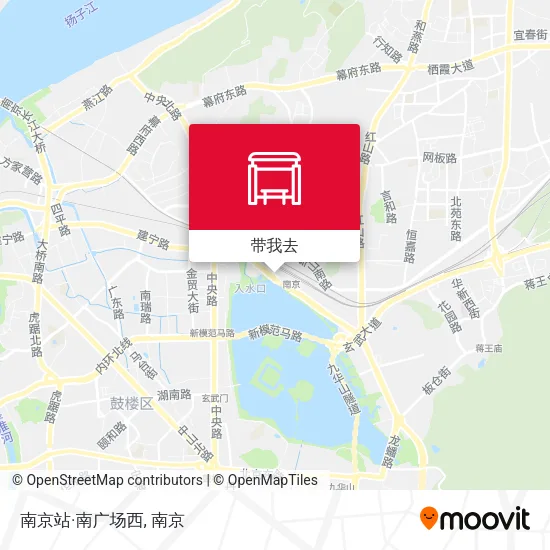 南京站·南广场西地图