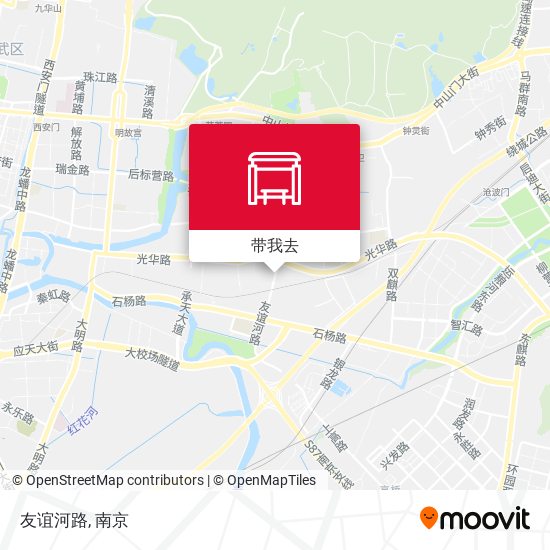 友谊河路地图