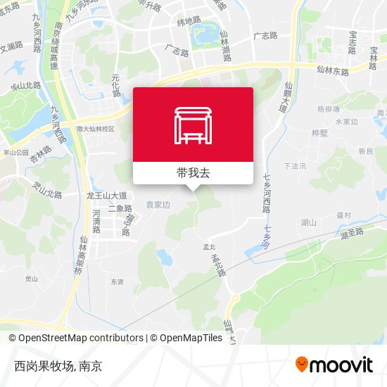 西岗果牧场地图