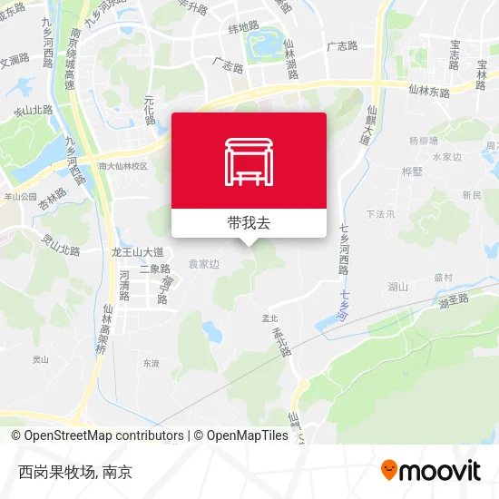 西岗果牧场地图