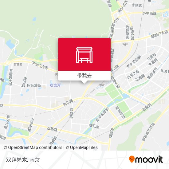 双拜岗东地图