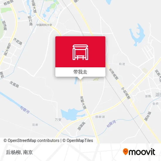 后杨柳地图