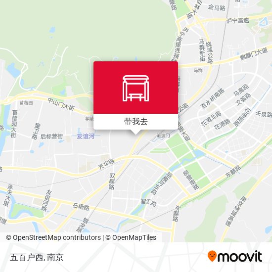 五百户西地图