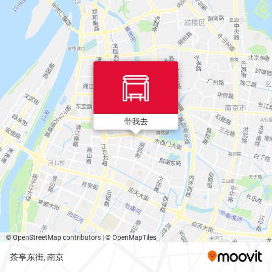 茶亭东街地图