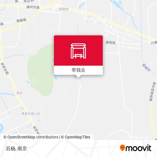 后杨地图