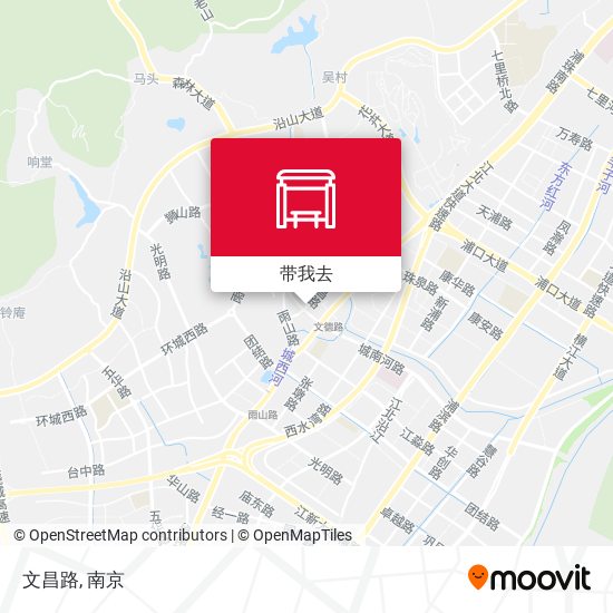 文昌路地图