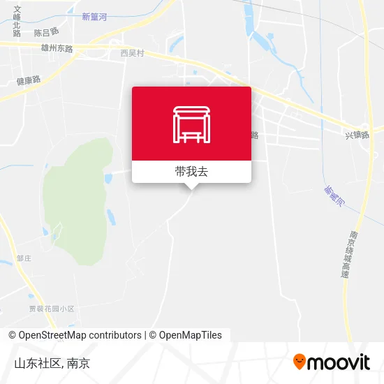 山东社区地图