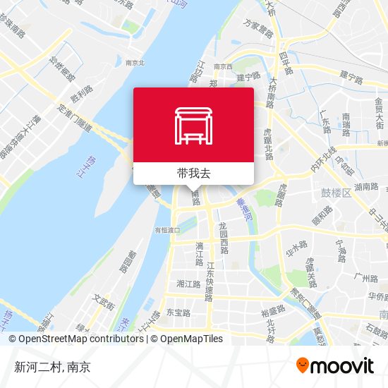 新河二村地图