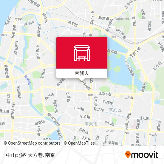 中山北路·大方巷地图