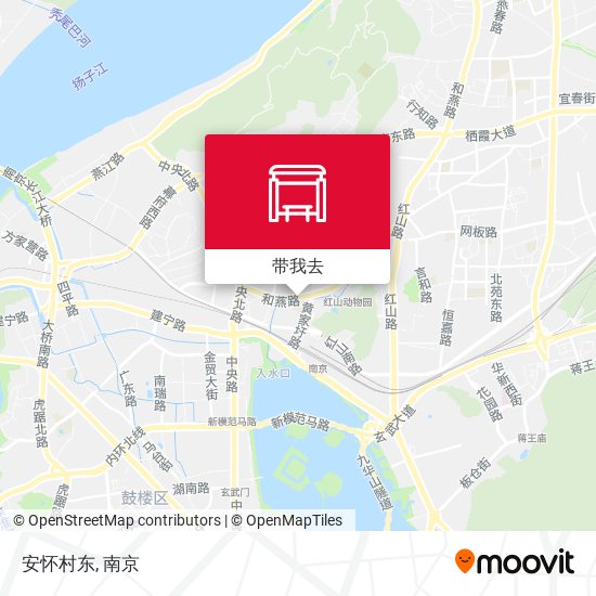 安怀村东地图