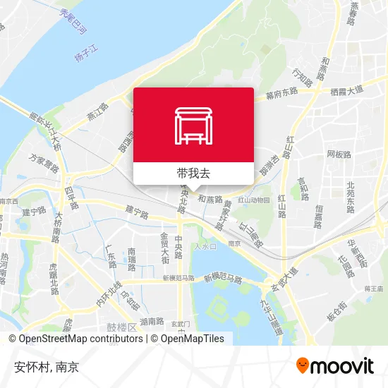 安怀村地图