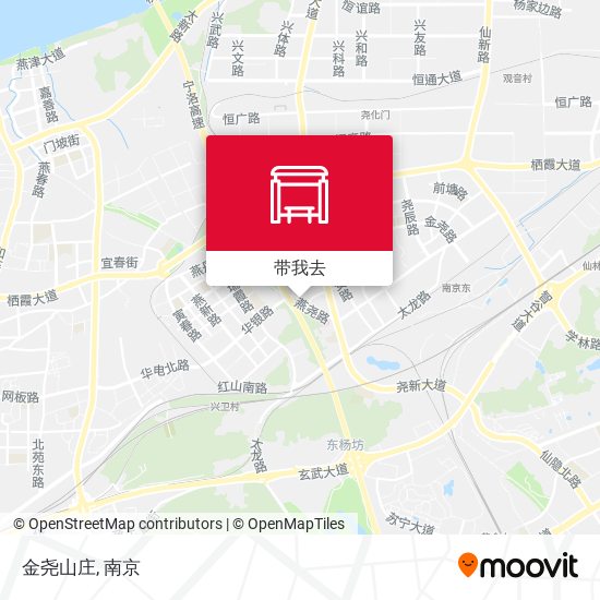 金尧山庄地图