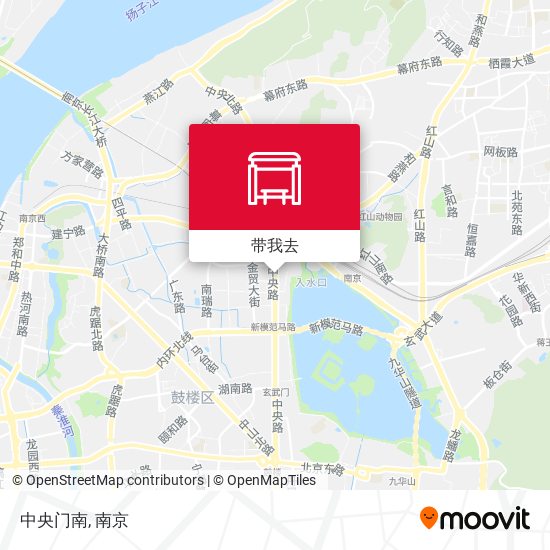 中央门南地图