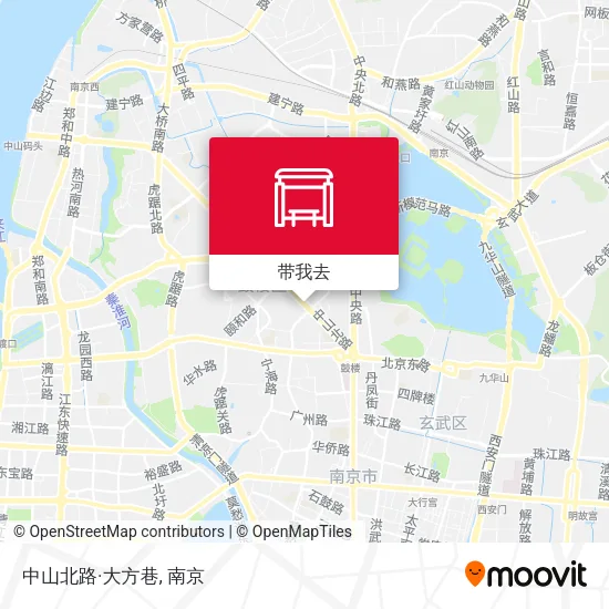 中山北路·大方巷地图