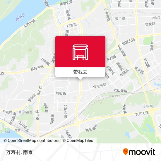 万寿村地图