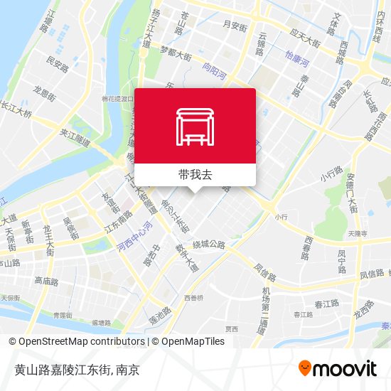 黄山路嘉陵江东街地图