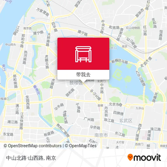 中山北路·山西路地图