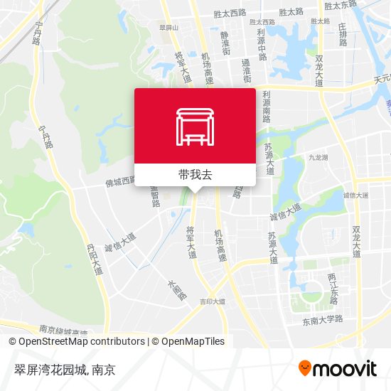 翠屏湾花园城地图
