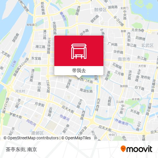 茶亭东街地图