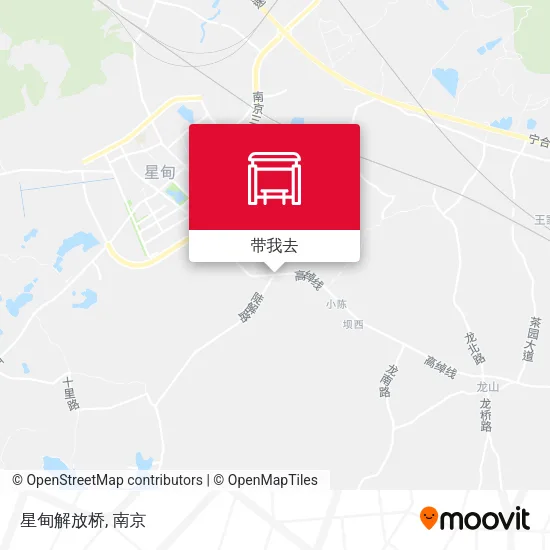 星甸解放桥地图