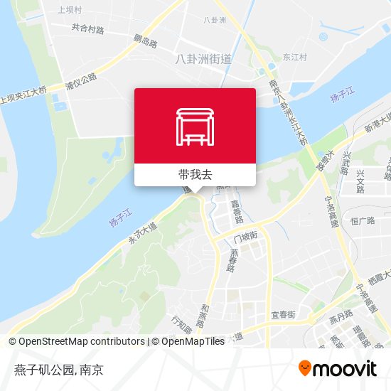 燕子矶公园地图