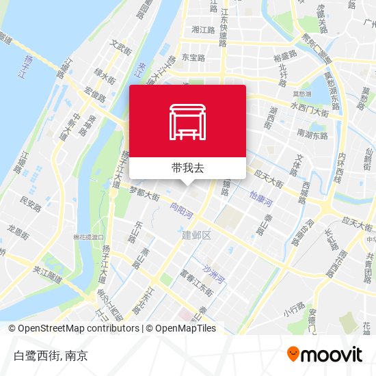 白鹭西街地图