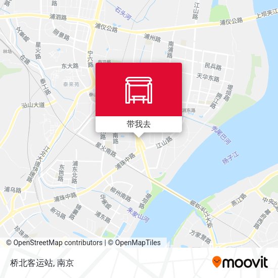 桥北客运站地图