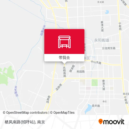 栖凤南路(招呼站)地图